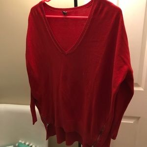 Express side zip sweater sz S